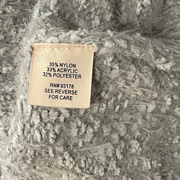 Anthropologie Philosophy by Republic Clothing Bouclé Fuzzy Sweater Size M cozy - Picture 6 of 6